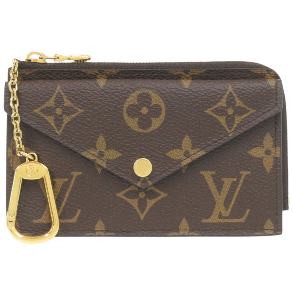Louis Vuitton Portecarte Recté Verso Monogram M69431 IC Brown Black Business ...